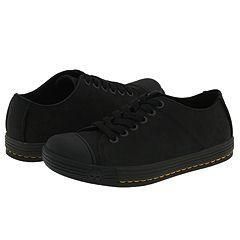 Dr. Martens Gwen Lace Up Shoe Leather Black Greasy