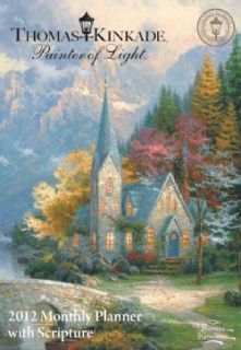 Thomas Kinkade Painter of Light With Scripture 2012 Calendar (Mixed