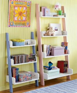 Kids storage shelving keeping toys and books organized