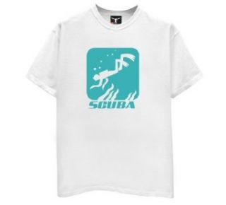 Scuba Diving Silhouette T Shirt Clothing