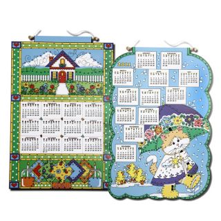 Welcome Home/ Playing in the Rain 2011 Felt Calendar Kits (Pack of 2