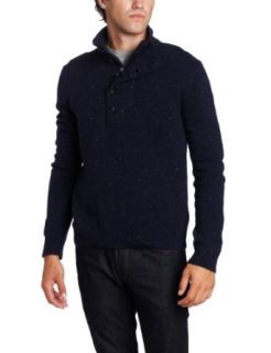 French Connection Mens Legendary Donegal Mock Neck