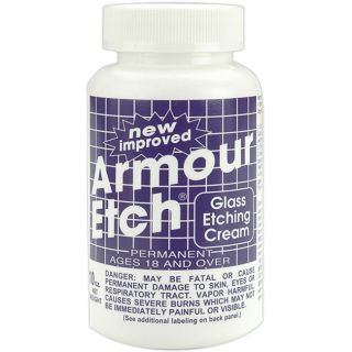 Armour Etch 10 ounce Glass Etching Cream