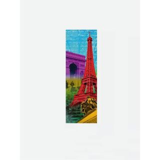 CADRE TOILE 30 x 90 cm PARIS/LONDON/NY COLORS 04   Achat / Vente