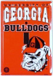 UGA Georgia Bulldogs Metal Light Switch Plate Sports