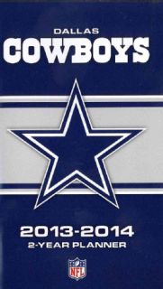 Dallas Cowboys NFL 2013 2014 2 Year Planner (Calendar)