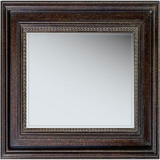 Monterey 31 inch Brown Framed Mirror