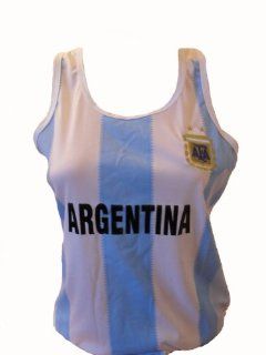 WOMEN ARGENTINA TANK TOP SOCCER JERSEY ONE SIZE LARGE