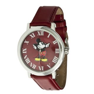 Disney Ingersoll Womens Red Mickey Mouse Watch