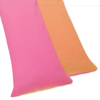 Sweet JoJo Designs Groovy Full Length Double Zippered Body Pillow Case