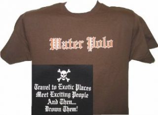 Water Polo Drown T Shirt 100% Heavyweight Cotton High