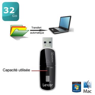 LEXAR ECHO MX 32 Go   Achat / Vente CLE USB LEXAR ECHO MX 32 Go