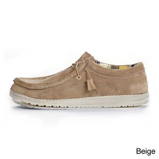 Hey Dude Mens Wally Suede Slip On Boat Shoes