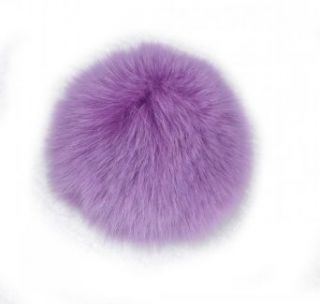 Rex Rabbit Fur Ball Use for Mobile Strap Coppia Keychain