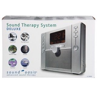 Sound Oasis S 3000 High Fidelity Sound Therapy System and Wake Up