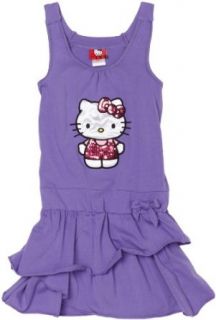 Hello Kitty Girls 7 16 Purple Dress, Dahlia Purple, 12/14