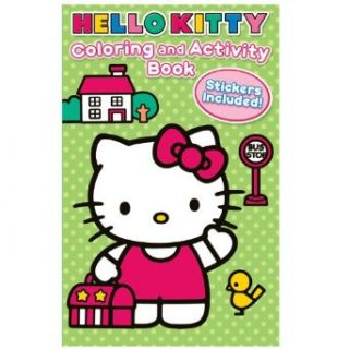 Hello Kitty Coloring and Activity Book with Crayons Party