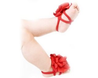 Baby Girl Cotton Pram Barefoot Shoes Infant Toddler Socks Red Shoes