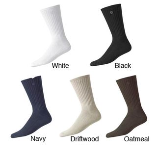 FootJoy Mens ComfortSoft Crew Golf Socks (Pack of 6)