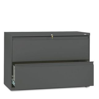 HON 800 Series 42 inch Wide 2 Drawer Lateral File Cabinet