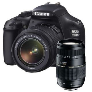 CANON EOS 1100D + EF S 18 55mm DC III + 70 300mm   Achat / Vente