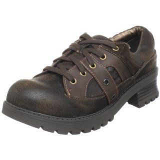 MUDD Womens Seine Oxford,Dark Brown,5.5 M US Shoes