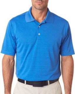 adidas Golf Mens ClimaLite Textured Short Sleeve Polo