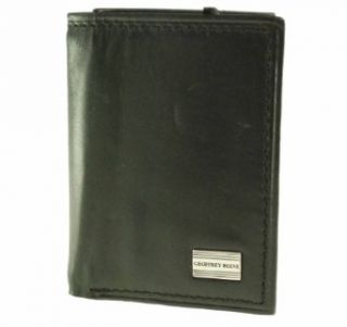 Geoffrey Beene Mens Credit Card Trifold Black Clothing