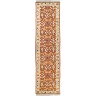 Hand knotted Legacy New Zealand Wool Runner Rug (26 x 10