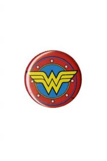 DC Comics Wonder Woman Circle Logo Pin Clothing