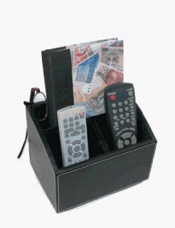Leather Covered Remote Control Caddy by totes Clothing
