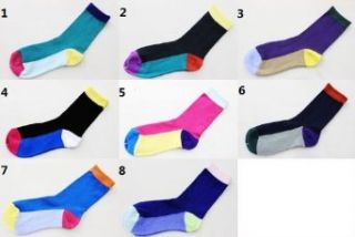 CL2033 100% Cotton Rainbow Women Low Ankle Socks (Style #7