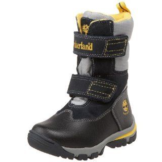 Traveler Hook And Loop Waterproof Snow Boot,Navy,5 M US Toddler Shoes