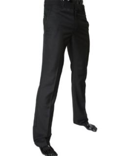 TheLees (JE70P) Mens Business Slim Straight Fit Flat Front