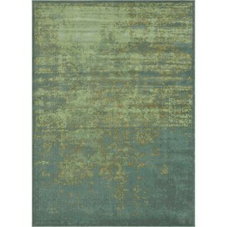 Royalty Sea/ Blue Rug (77 x 105)
