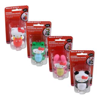 Flipper Hello Kitty Toothbrush Holders (Pack of 2)