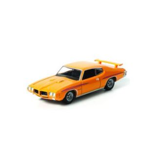 MACADAM A DEUX VOIES 64   1970 Pontiac GTO Orange 1/64 métal