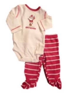 Carters Infant Holiday Bodysuit & Pants Babys First