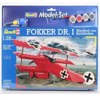 JEU ASSEMBLAGE CONSTRUCTION Revell Model Set Fokker Dr.I Richthofe