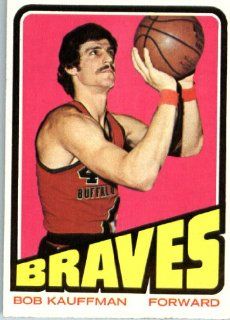 1972 73 Topps Basketball #125 Bob Kaufman Buffalo Braves