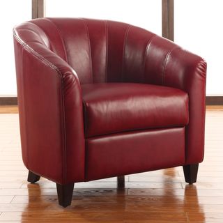 Trenton Red Accent Arm Chair