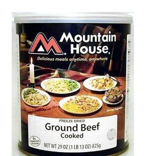 Mountain House Ground Beef #10 Can Freeze Dried Food   6