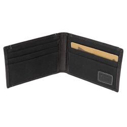 Perry Ellis Mens Flip Clip Genuine Leather Wallet