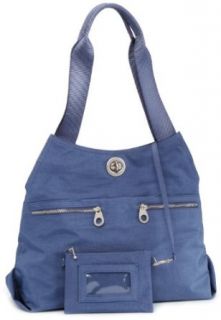 Baggallini Baby Milano Bag,Steel Blue,One Size Clothing