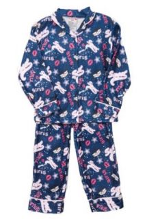 Angel Face Kid Girls (4 6x) 2 pc navy and pink sweet