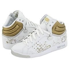 Red by Marc Ecko Phierce White/Silver/Gold Athletic