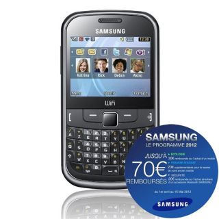 SAMSUNG SGH S3350 Noir AZERTY  Téléphone portable   Achat / Vente