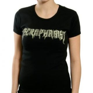 Necrophagist Circle Girls T shirt, Size Large Clothing