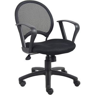 Boss Mesh Back Task Chair with Loop Arms