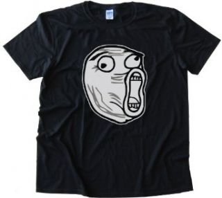 LOL Rage Comic Face Tee Shirt Gildan Softstyle Clothing